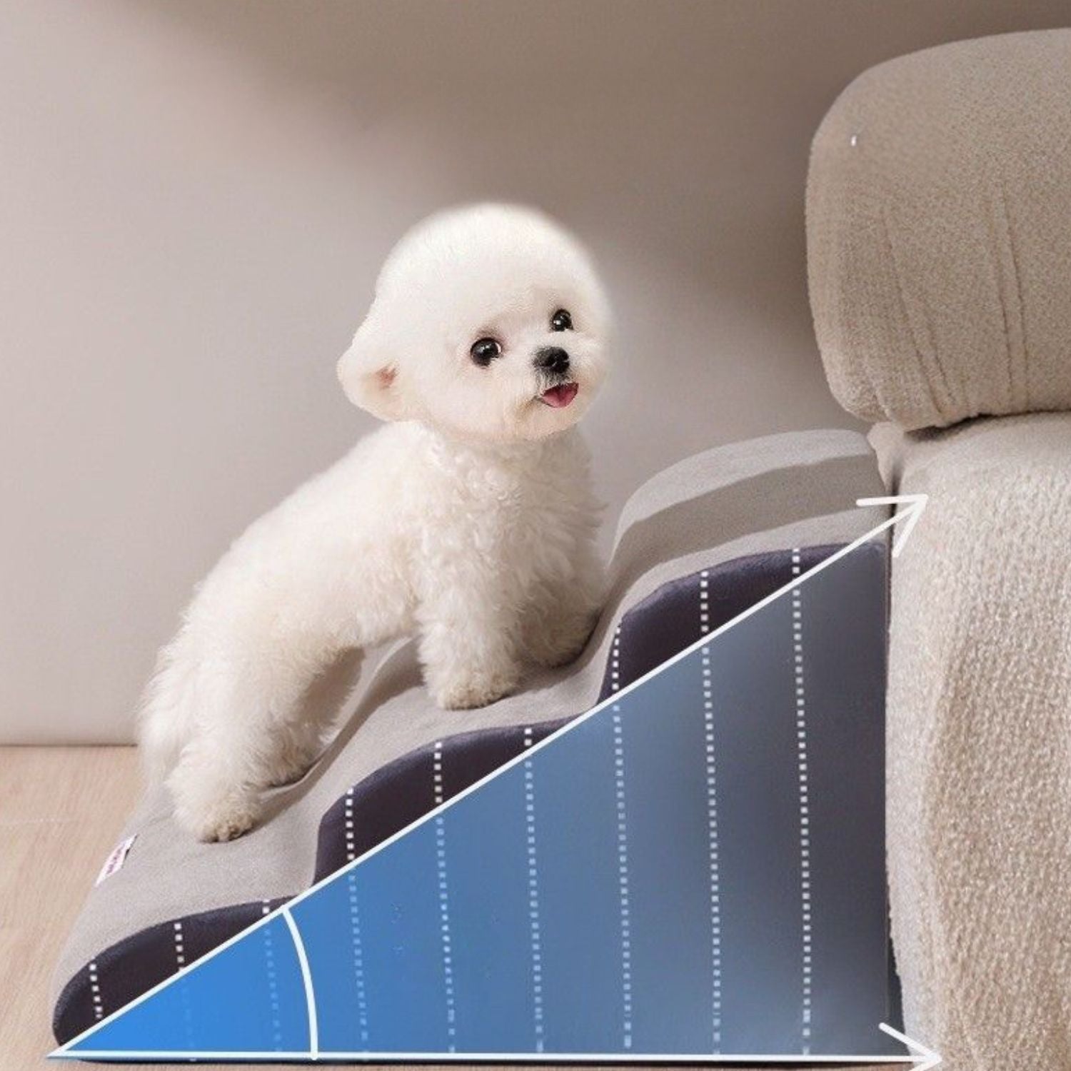 hond trap ladder afneembaar en wasbaar cutie